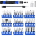 thumbnail image 2 of Kit de destornilladores de precisión ORIA, 60 en 1 con 56 puntas, juego de destornilladores magnéticos con eje flexible, varilla de extensión para teléfono móvil, smartphone, consola de juegos, tablet, 2 of 3