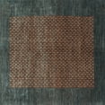 thumbnail image 1 of Ahgly Company Indoor Square Abstract Light Blue Contemporary Area Rugs, 8' Square, 1 of 4