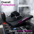 thumbnail image 6 of JETech Case for iPad 9.7-Inch (6th/5th Generation, 2018/2017 Model) with Built-in Screen Protector, Protective Shockproof Rugged Tablet Cover, 360° Rotating Hand Strap Stand (Plum), 6 of 8