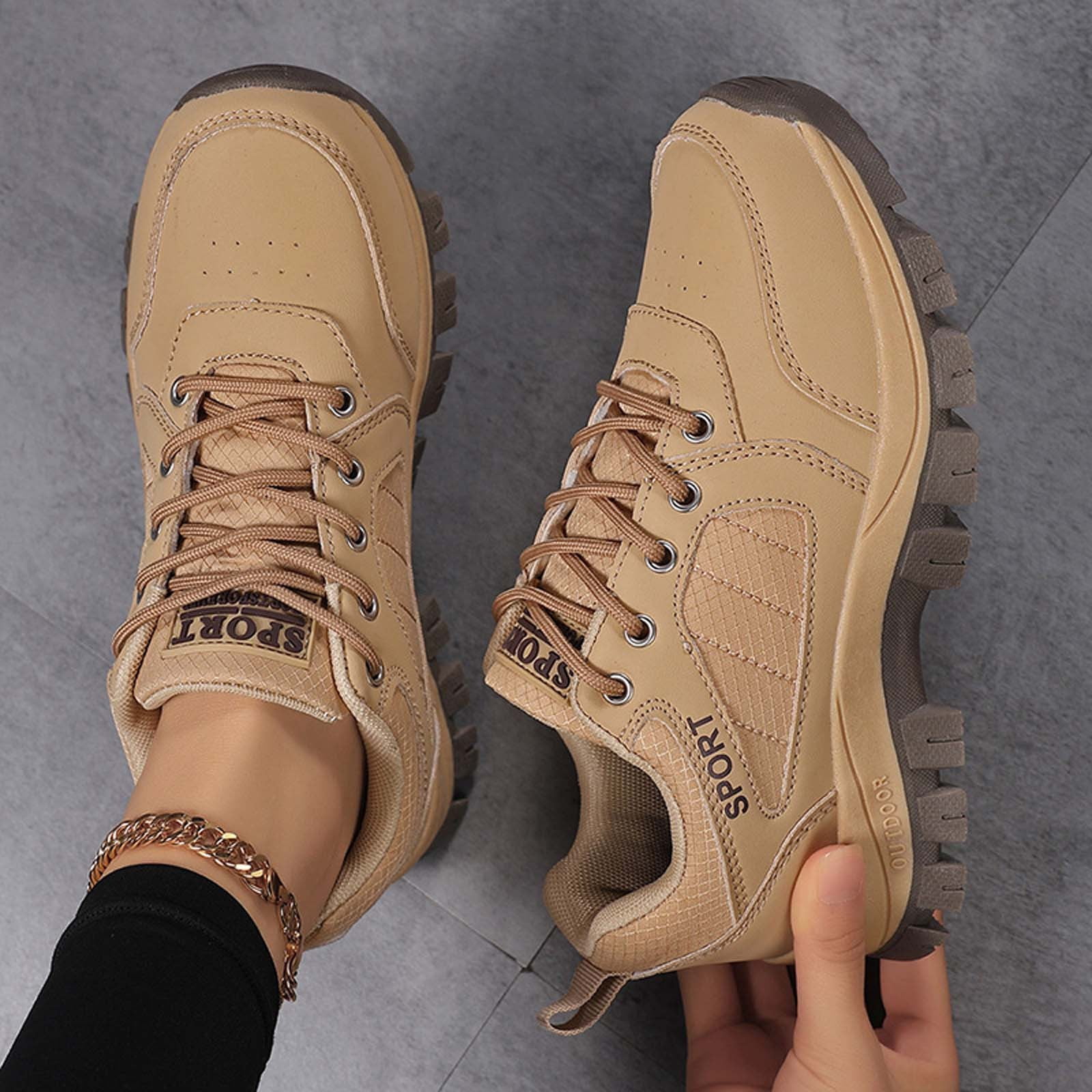 Women's Walking Shoes Waterproof Hiking Shoes on Orthopedic Sneakers Outdoor Non Shoes Casual Trail Shoes