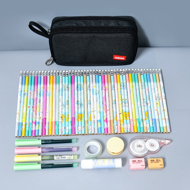 Estuche Escolar De Gran Capacidad