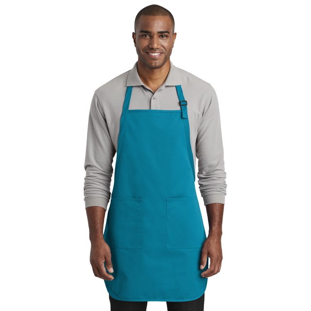 Port Authority Men's Full-Length Two-Pocket Bib Apron