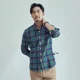 thumbnail image 4 of Camisa De Casual A Cuadros Slim Fit Manga Larga Para Hombre, 4 of 8
