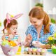 thumbnail image 5 of Cesta De Almacenamiento Con Forma De Conejito De Pascua, Cesta Decorativa De Escritorio, De Tela, Con Mltiples Compartimentos, Diseo De Conejo Adorable, Decoracin Para El Hogar Y La, Ukhbmc, 5 of 9