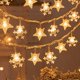 thumbnail image 2 of Árbol de copos de nieve con luz LED, decoración navideña 2024, guirnalda colgante para el hogar, adorno para árbol de Navidad, regalo de Navidad, Año Nuevo, 2 of 5