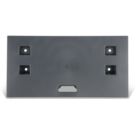 DNA Motoring LP-CH1068152 Front Bumper License Plate Mounting Bracket for 2015-2018 Jeep Renegade Trailhawk