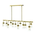 thumbnail image 4 of Z Lite 617-12L-FB 15.25 x 60 x 14 in. 12 Light Pendant, Foundry Brass, 4 of 5