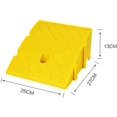 thumbnail image 2 of Portable Plastic Curb Ramps - PVC Heavy Duty Threshold Ramp Kit Portable Wheelchair Ramp, Kerb Ramp ?for Car Trailer Truck Bike Motorcycle, 2 of 8