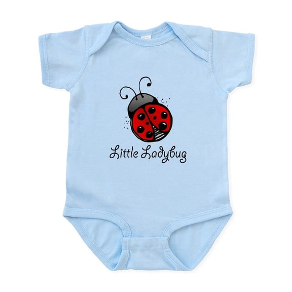 CafePress - Lil Ladybug Infant Bodysuit - Baby Light Bodysuit, Size Newborn - 24 Months