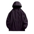 thumbnail image 1 of RXIRUCGD Men's Spring And Charge Coat Thin Outdoor Mountaineering And Riding Windproof Work Coat, Brown, Size: L, 1 of 4