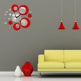 thumbnail image 2 of Reloj de pared DIY, reloj de pared 3D sin marco, gran diseño moderno, adhesivo decorativo, kit de reloj de pared DIY para dormitorio, sala de estar, decoración del hogar, reloj de pared para, 2 of 6