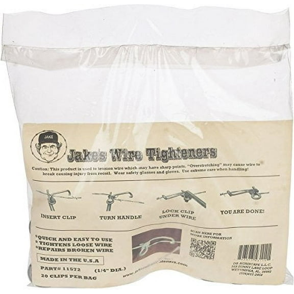 Jake's Wire Tighteners - 1/4" Bag