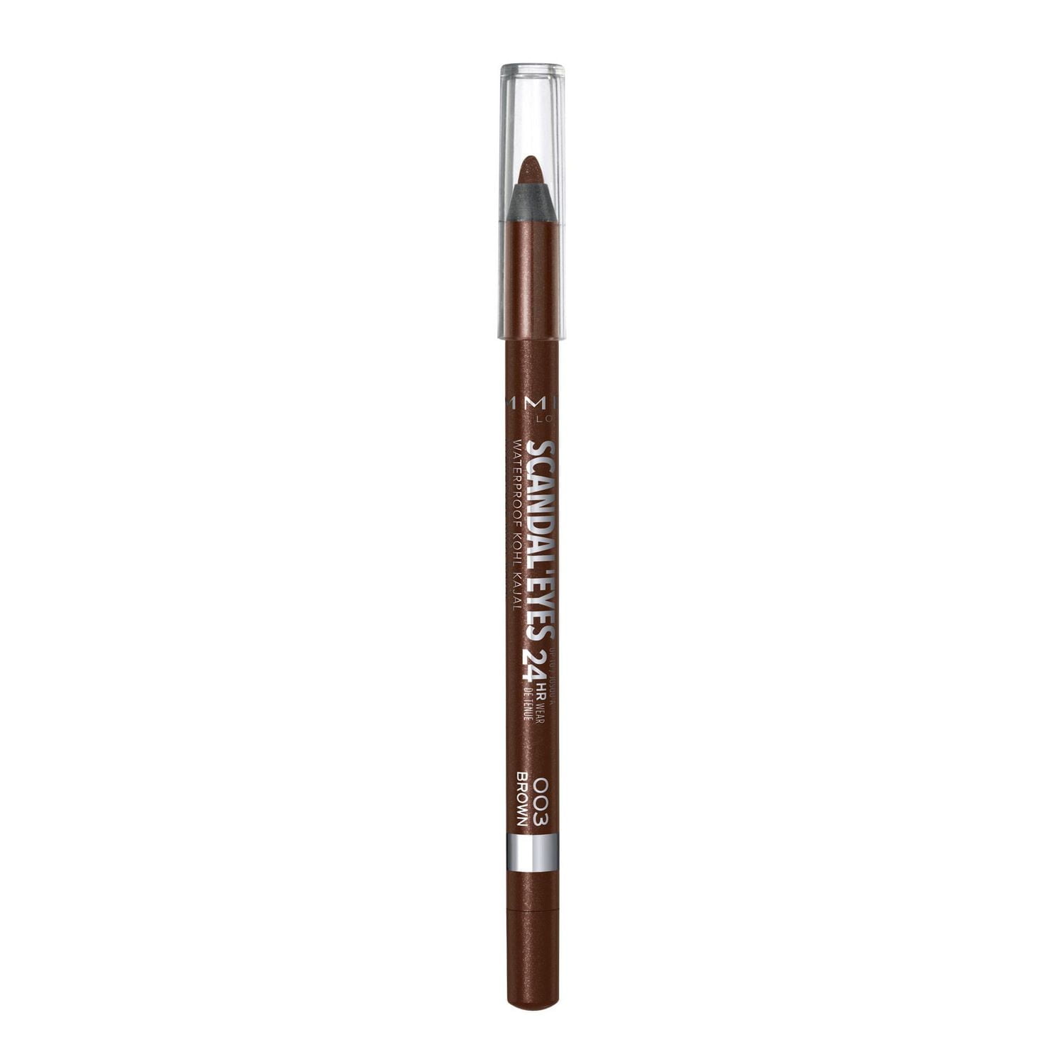 Rimmel Scandaleyes Waterproof Kohl Kajal Liner, soft and blendable formula, intense colour, smudge-proof long wear, 100% Cruelty-Free, Colour intensity that lasts