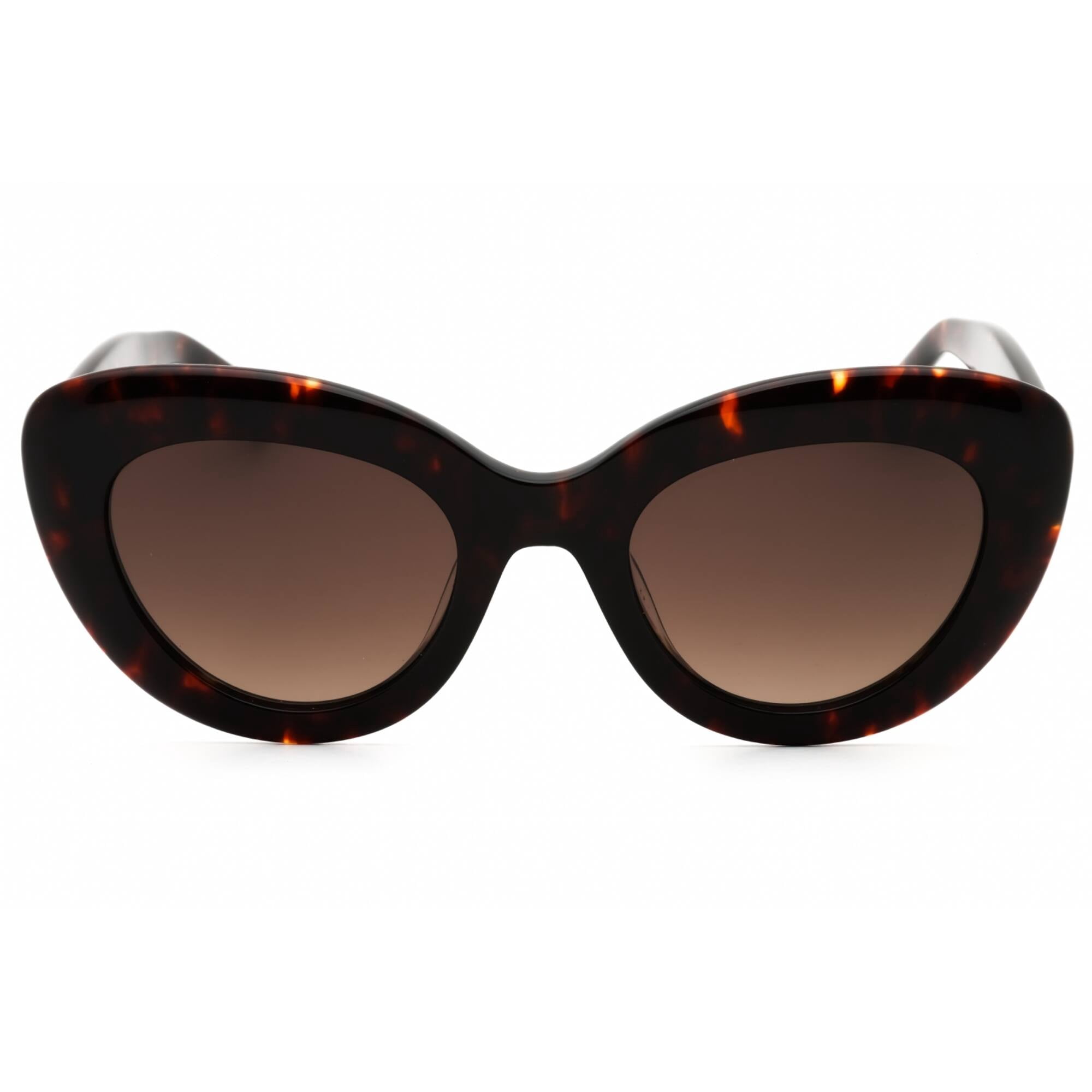 Kate Spade CAPRI/G/S 0086HA 50mm Cat Eye Sunglasses Women's Havana