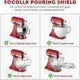 thumbnail image 5 of Pouring Shield K45DH Dough Hook for 4.5-5QT Mixer Bowl for Stand Mixer Attachments, 5 of 5