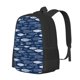 thumbnail image 1 of Disketp Ornamental Fish Mochila Minimalista de Gran Capacidad, Mochila de Viaje para Escuela, Trabajo o Uso Diario, 1 of 6