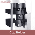 thumbnail image 6 of Electric Milkshake Drink Mixer Stainless Steel Milk Shake Machine & 3 Mixer Head, 6 of 10