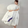 thumbnail image 5 of Hotel Duvet | White Down Warm Quilt | Thickened Winter & Spring/Fall Comforter | 200x150cm Size | Lightweight & Breathable | 1 Piece, 5 of 6