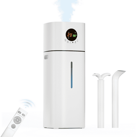 Rocyis Ultrasonic Tower Humidifier, 16L 4.2Gal, 360° Rotating, for Whole House, 1200 Sq Ft