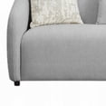 thumbnail image 3 of Tiena Sofa, 3 Accent Throw Pillows, Modern Light Gray Linen, 84 Inch, 3 of 3