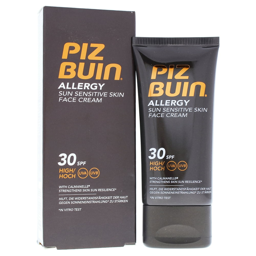 Allergy Face Cream SPF 30 by Piz Buin for Unisex 1.7 oz Cream