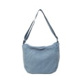 thumbnail image 2 of Solid Color Crossbody Bag Waterproof Nylon Fabric Bag Large Capacity Lightweight Shoulder Bag For Female Students Cloth Bag, 2 of 7