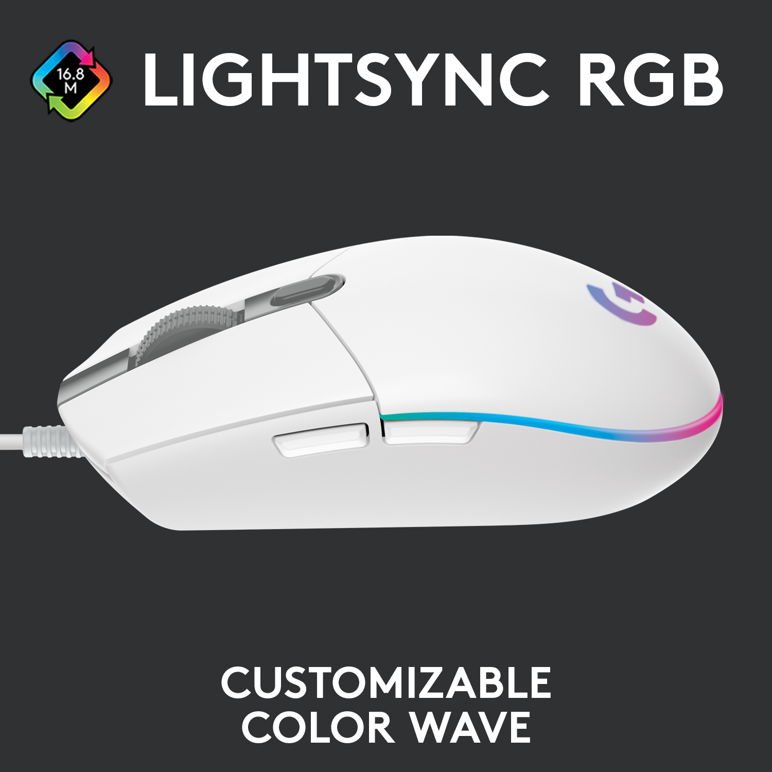 Logitech G203 LIGHTSYNC Wired Gaming Mouse photo 3