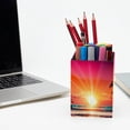 thumbnail image 5 of ERJLKXP Small Pen & Pencil Holder for Desk Organization,Beach Coconut Trees Desktop Stationery Storage for Office Supplies and Makeup Brush Organizer, 5 of 6