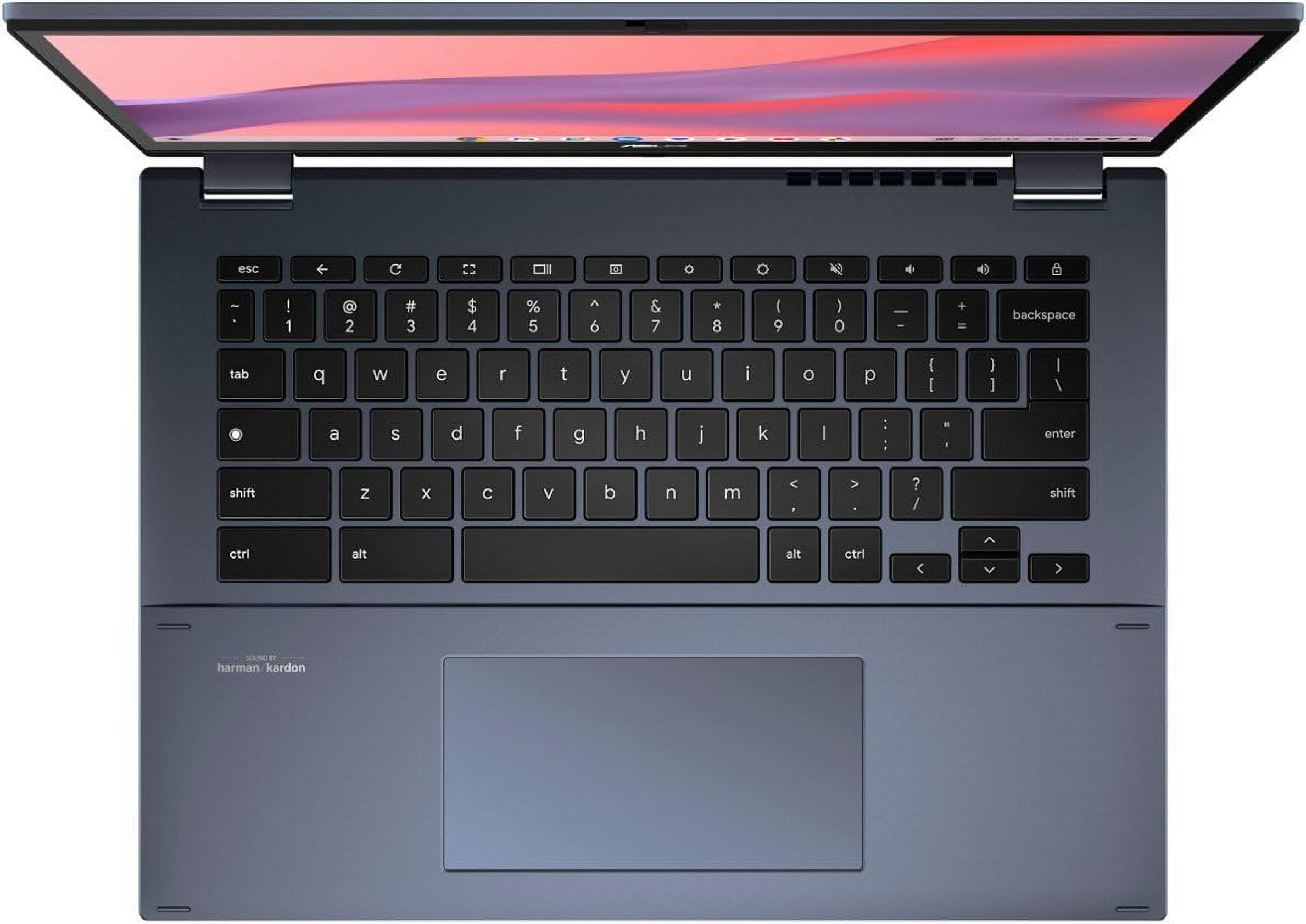 ASUS Chromebook 2-in-1 Laptop, 14 Inch WUXGA Touchscreen Display, AMD Ryzen  3 7320C Processor, 8GB DDR5 RAM, 128GB SSD, AMD Radeon Graphics, USB Type  A&C, Wi-Fi 6, Bluetooth, Chrome OS, Ponder Blue -
