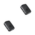 thumbnail image 2 of Funda de cuero para llave de coche Riwesomey desmontable para XC60 Gris, 2 of 6