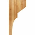 thumbnail image 3 of 6"W x 12"D x 24"H Monterey Rough Sawn Corbel, Western Red Cedar, 3 of 9