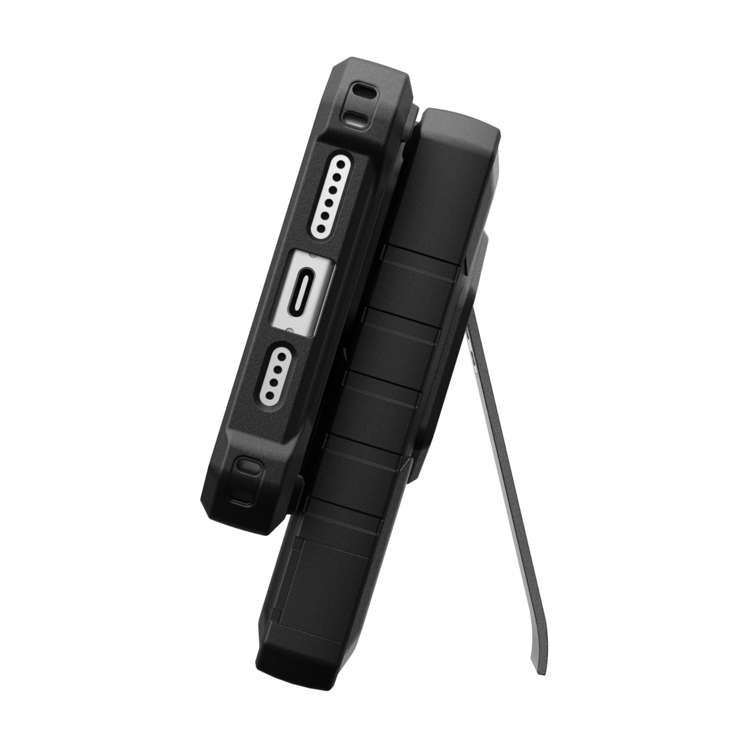 UAG 10000mAh Power Bank SRGE 20W 2-Port USB-C USB Magnetic Wireless Portable Charger Fast Charging Battery Pack w/Kickstand Compatible with iPhone 17, Samsung Galaxy S25, Black/Grey