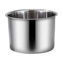 Moocorvic Mixing Bowls , Stainless Steel Mixing Bowls with Lid Heavy Duty, Easy To Clean, Nesting Bowls Space Storage, Great for Cooking, Baking, Salad,Silver