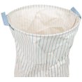 thumbnail image 4 of Lines Pattern Foldable Basket Organizer, Medium, White, 4 of 7