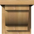 thumbnail image 2 of 7 1/2"W x 8"D x 8"H Alpine Smooth Corbel w/Backplate, Western Red Cedar, 2 of 9