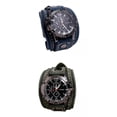 thumbnail image 1 of Punk Vintage Reloj De Ancho PU Cuero Cinturón Correa Brazalete Número Romano Azul+Punk Vintage Reloj De Ancho PU Cinturón De Cuero Correa Brazalete Número Romano Verde Zulema none, 1 of 8