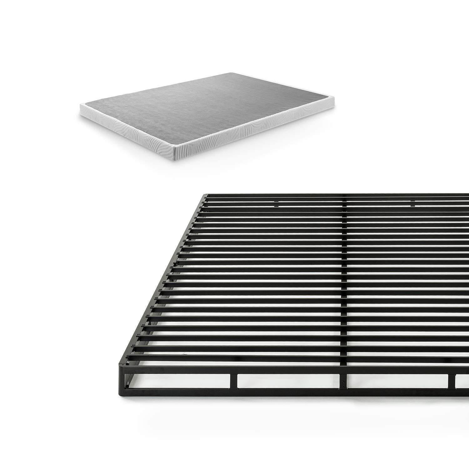 ZINUS Quick Lock Metal Box Spring / 4 Inch Mattress Foundation / Strong