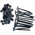 thumbnail image 1 of Nylon Universal Cable Tie Buckle,10-100 PCS Pin and Button Zip Ties Self-Locking, 1 of 5
