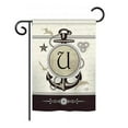 thumbnail image 7 of Breeze Decor 30184 Nautical B Monogram 2-Sided Vertical Impression House Flag - 28 x 40 in., 7 of 7