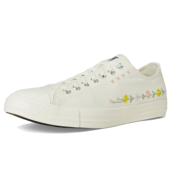 Converse Unisex Chuck Taylor All Star Low Top Sneaker, Egret/Foothill Green, 5 US Men