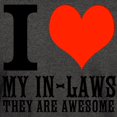 thumbnail image 3 of CafePress - I Love My In Laws Dark T Shirt - Men's Classic Graphic Cotton T-Shirt, 3 of 4