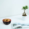 thumbnail image 4 of 1 juego de prácticos tazones de ramen y arroz con cucharas (negro y rojo), 4 of 7