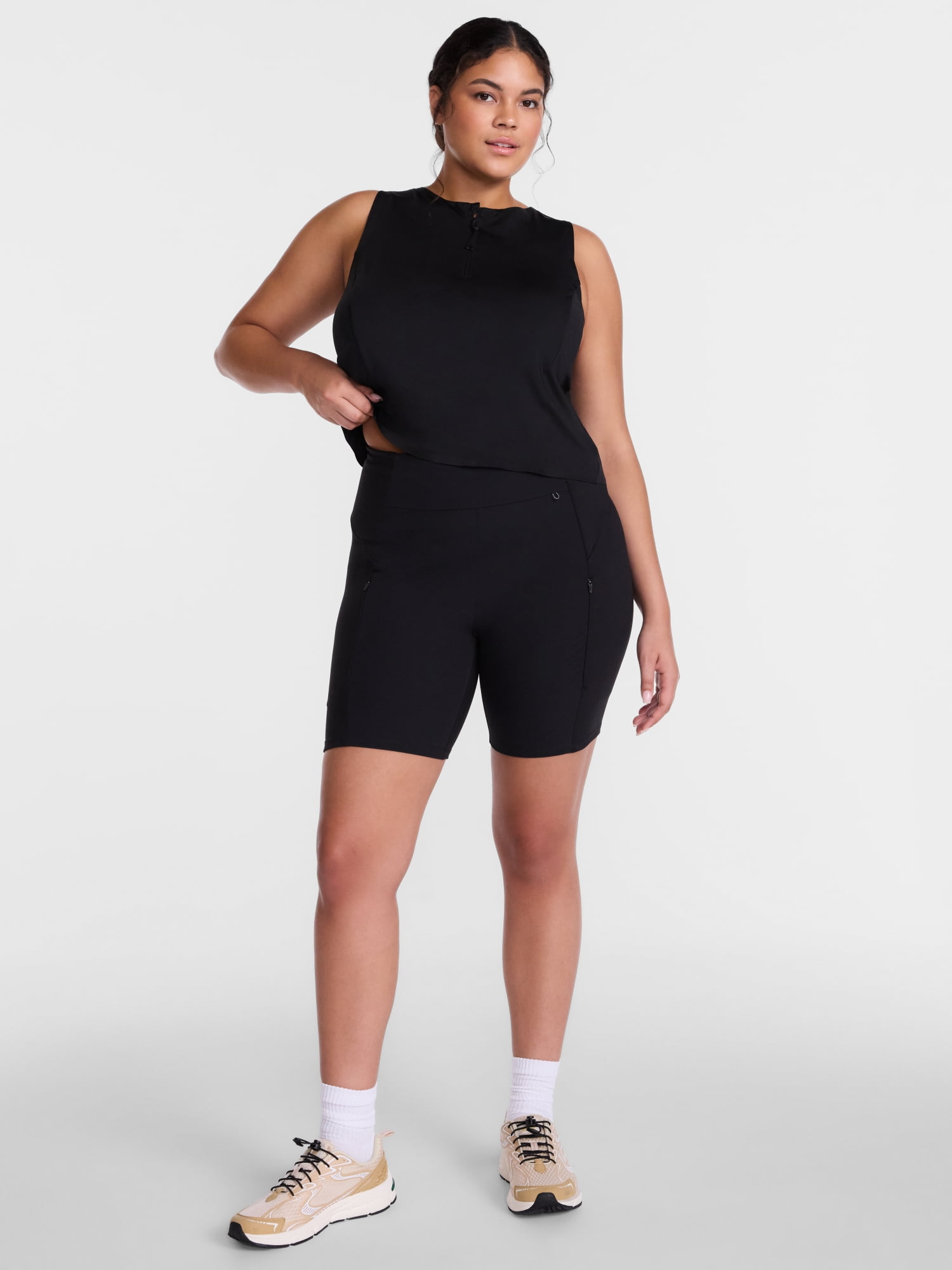 Avia Women's Hybrid Bike Shorts, 7" Inseam, Sizes XS-XXL