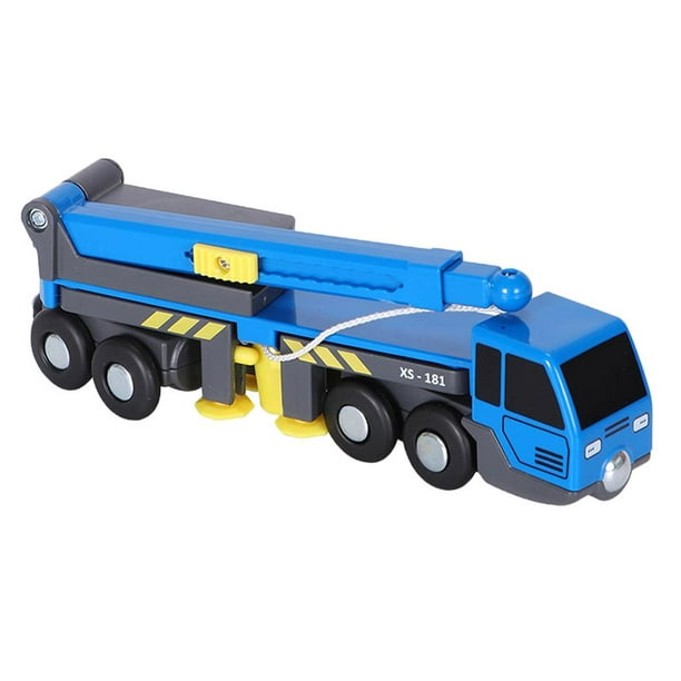 Micro Crane Truck Toy Movable Parts Vehicles for Kids Toddlers 