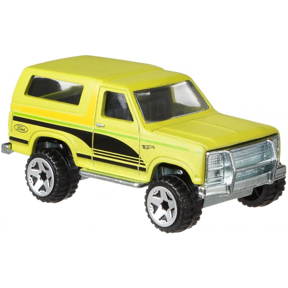 Mattel Hot Wheels Ford Modell-Autos 4er Pack Ford Bronco 41 & 29 Ford Pick-Up 