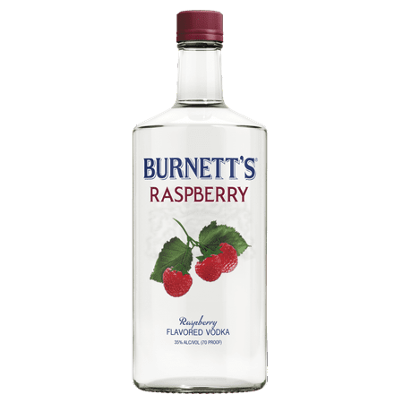 BURNETTS RASPBERRY VODKA 1.75 LT