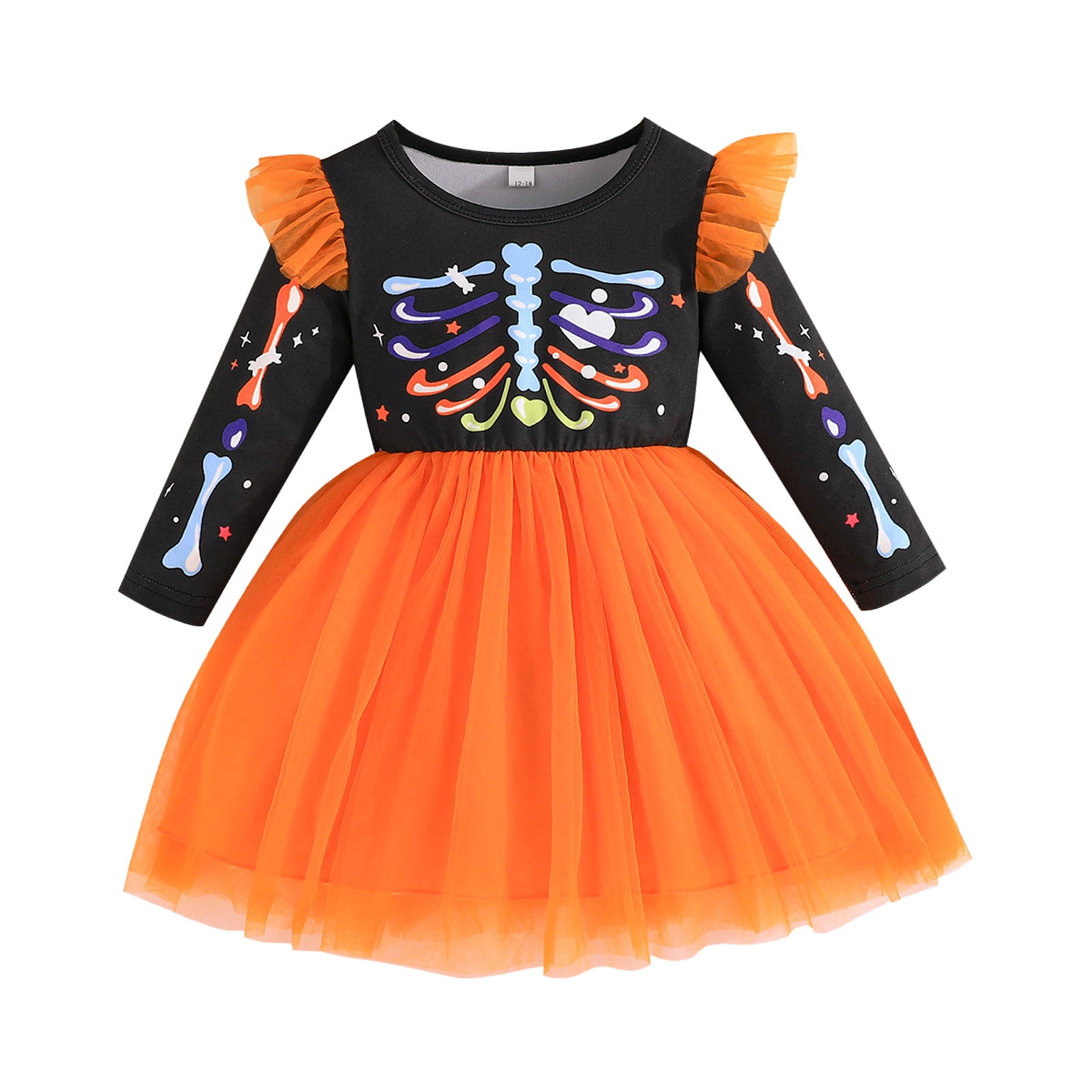 Robe Tutu Citrouille Bébé Fille – Tenue Halloween Princesse | Tulle Doux, Design Mignon, Pour Photos Et Fêtes