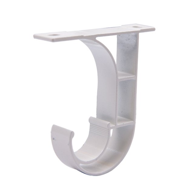 Roman Rod Aluminium Alloy Holder Curtain Rod Accessories Universally Top Mounting Side-install Thicken Rod Bracket