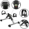 thumbnail image 3 of Node Fitness Foldable Under Desk Exercise Bike Portable Arm and Leg Pedal Exerciser, 3 of 7
