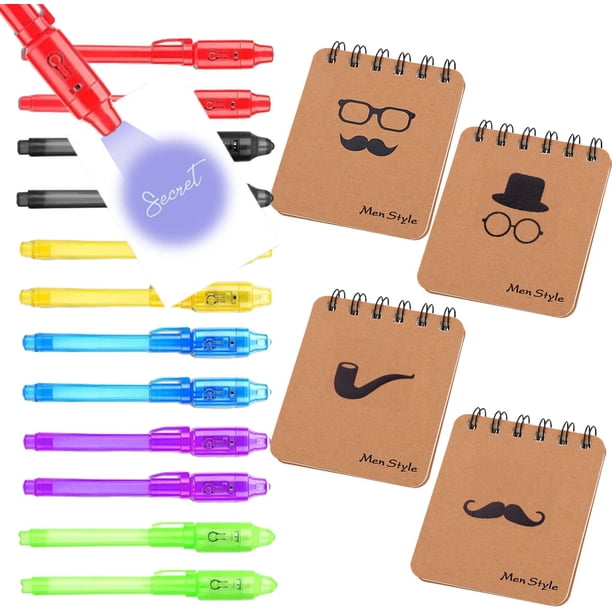 Bolígrafo de tinta Invisible de 32/16 piezas, suministros para fiestas, bolígrafo mágico con luz UV, regalos de Halloween, bolsas de juguete